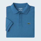 Zinc Blue Basic Lacoste Polo T-Shirt!